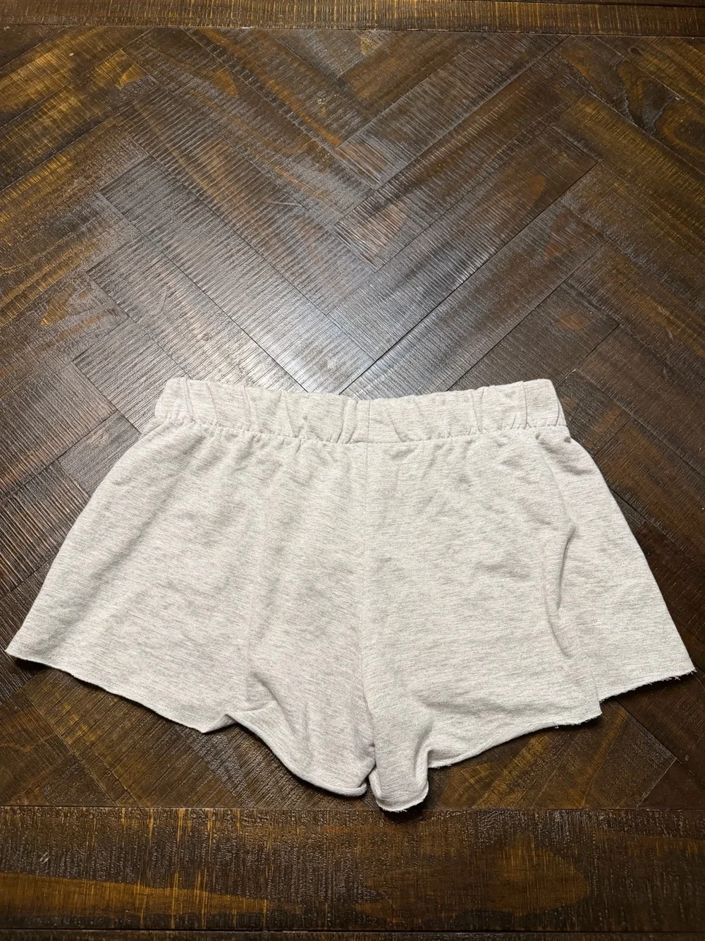 Disney Mickey Mouse Light Gray Athletic Lounge Shorts